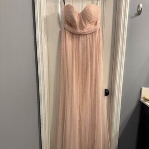 Jenny Yoo Anabelle blush dress